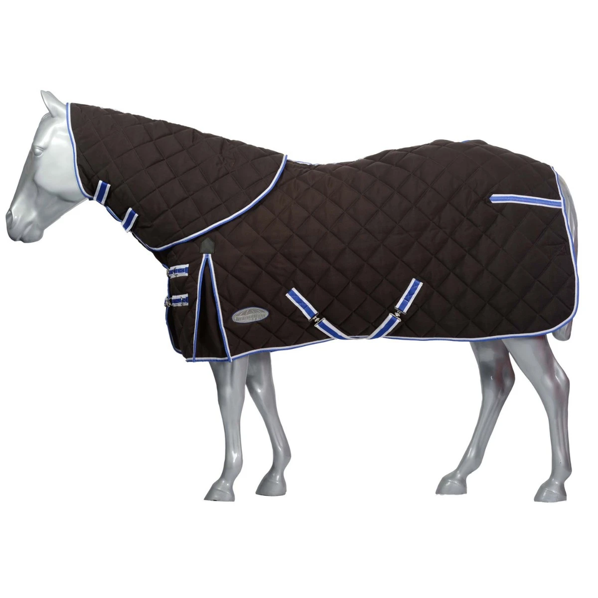 Weatherbeeta ComfiTec Diamond Stable Rug Detach Neck 350g Heavy (Charcoal) - Image 2