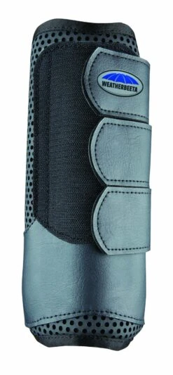 Weatherbeeta Cross Country Boots Front (Black)