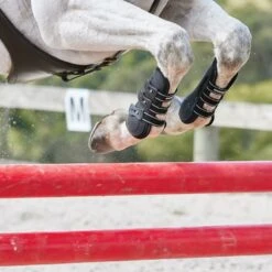 Weatherbeeta Pro Air Open Front Boots (Black)