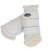 Weatherbeeta Pure Wool Lined Exercise Boots (White)