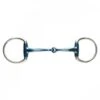 JP Korsteel Blue Steel Jointed Eggbutt Snaffle Bit