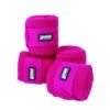 Roma Acrylic Stable Bandages 4 Pack (Bright Pink)