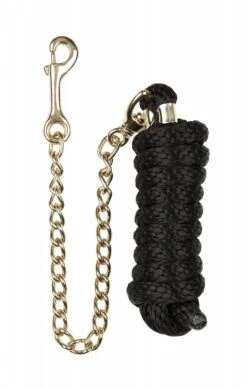 Roma Continental Lead With Chain (Black)