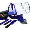 Roma Cylinder 9 Piece Grooming Kit (Purple)