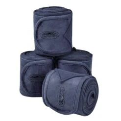Weatherbeeta Fleece Bandage 4 Pack (Blueberry Navy)