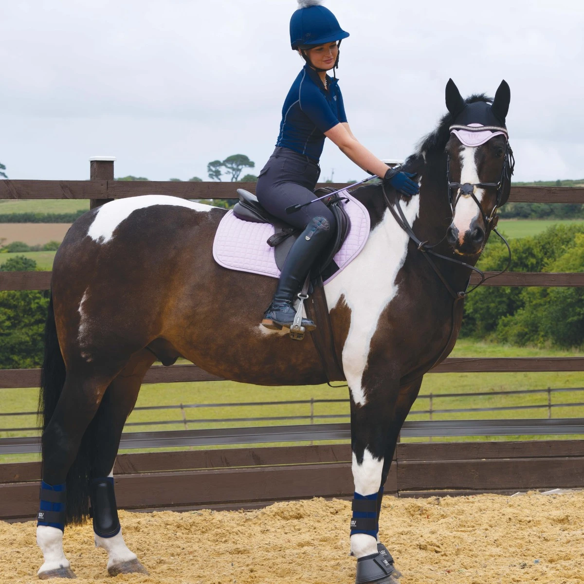 Woof Wear GP Saddle Cloth (Lilac) - Image 3