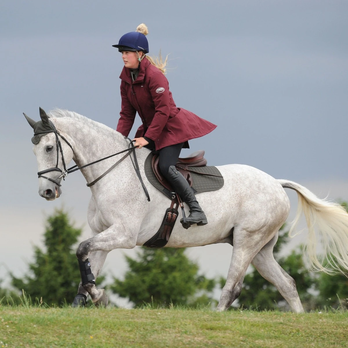 Weatherbeeta Prime Jump Shaped Saddle Pad (Olive) - Image 3