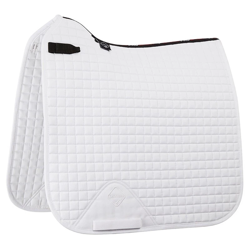 LeMieux ProSport Cotton Dressage Square Saddlecloth (White)