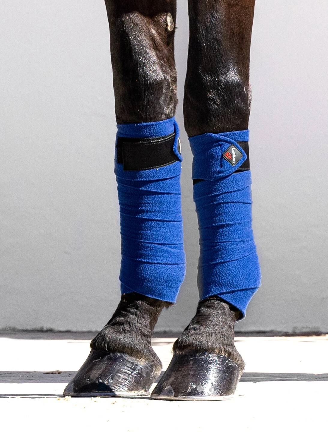 LeMieux Polo Bandages (Benetton Blue) - Image 2