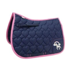 Little Rider Little Unicorn Saddle Pad(Navy/Pink)